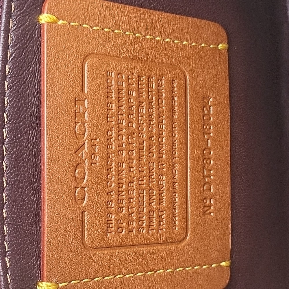 Coach 1941 turnlock saddle bag in Melon - Picture 5 of 8